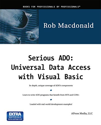 Serious ADO Universal Data Access with Visual Basic [Mixed media product]