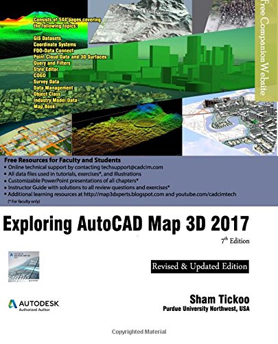 Exploring Autocad Map 3d 2017 [Paperback]