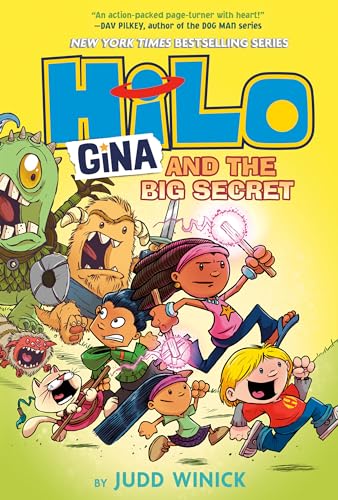 Hilo Book 8 Gina and the Big Secret (A Graphic Novel) [Hardcover]