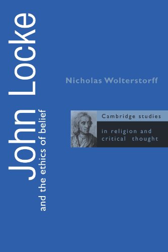 John Locke and the Ethics of Belief [Paperback]
