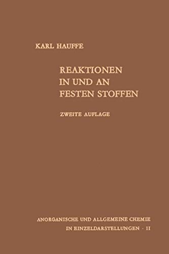 Reaktionen in und an festen Stoffen [Paperback]