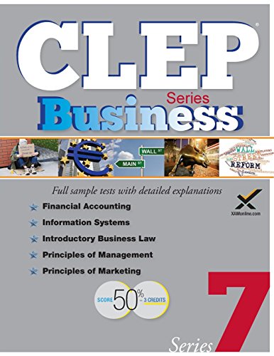 CLEP Business Series 2017 [Paperback]