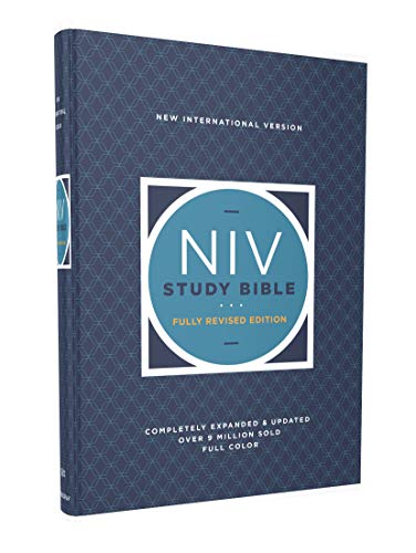 NIV Study Bible, Fully Revised Edition, Hardcover, Red Letter, Comfort Print [Hardcover]