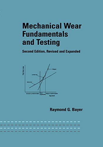 Mechanical Wear Fundamentals and Testing, Revised and Expanded [Paperback]