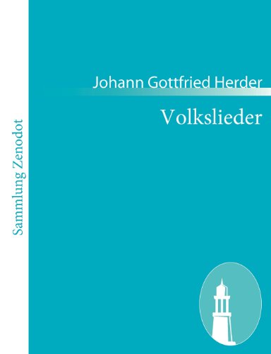 Volkslieder [Paperback]