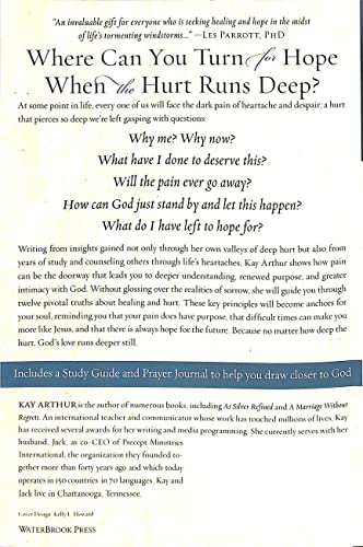 When the Hurt Runs Deep Healing and Hope for Life's Desperate Moments [Paperback]