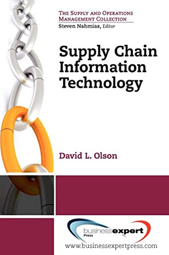 Supply Chain Information Technology [Paperback]