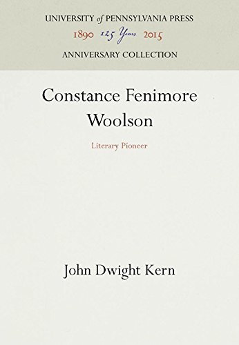 Constance Fenimore Woolson  Literary Pioneer [Hardcover]