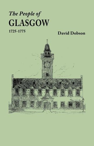 The People Of Glasgow [scotland], 1725-1775 [Paperback]