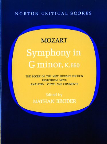 Symphony in G Minor, K. 550 [Paperback]