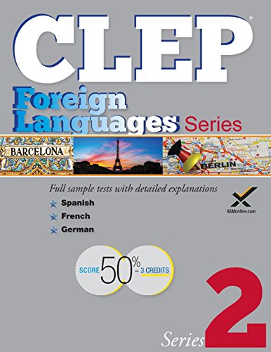 CLEP Foreign Language Series 2017 [Paperback]