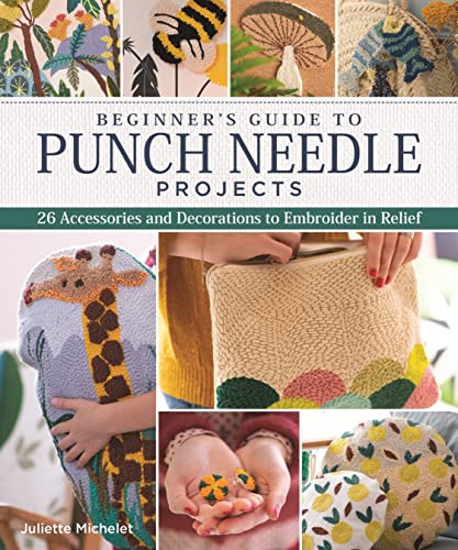 Beginner's Guide to Punch Needle Projects 26 Accessories and Decorations to Emb [Paperback]