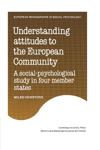Understanding Attitudes to the European Community A Social-Psychological Study  [Paperback]