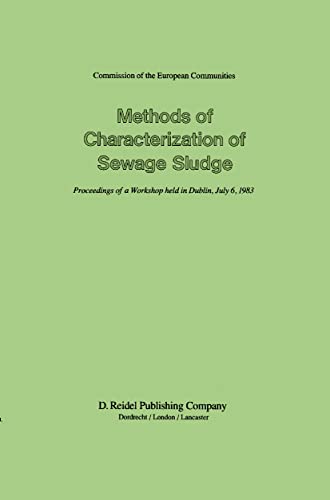 Methods of Characterization of Sewage Sludge [Hardcover]