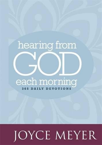 Hearing from God Each Morning 365 Daily Devotions [Hardcover]