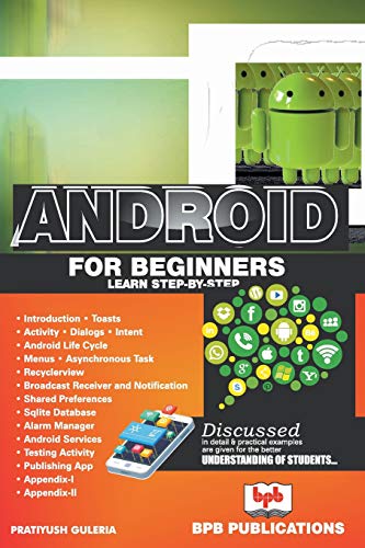 Android for Beginners  Learn Step-By-Step [Paperback]