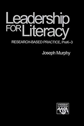 Leadership for Literacy Research-Based Practice, PreK-3 [Hardcover]