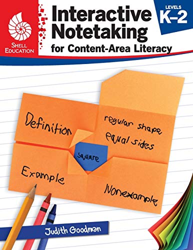 Interactive Notetaking for Content-Area Literacy, Levels K-2 [Paperback]