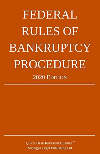 Federal Rules of Bankruptcy Procedure 2020 Edition  With Statutory Supplement [Paperback]