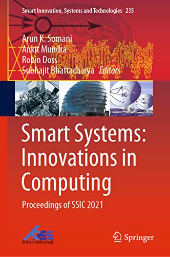Smart Systems Innovations in Computing Proceedings of SSIC 2021 [Hardcover]