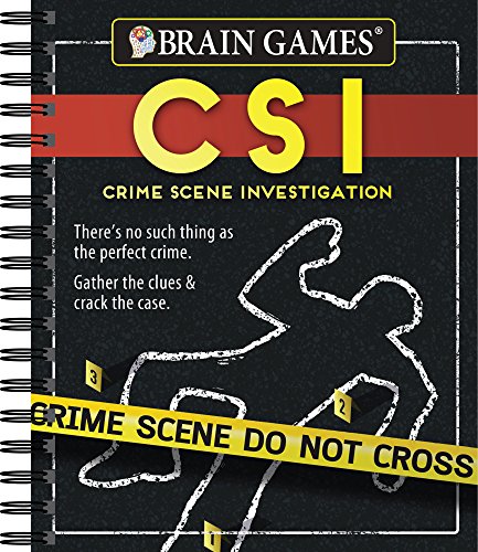 Brain Games Crime Scene Investigations There's No Such Thing As The Perfect Cri [Spiral-bound]
