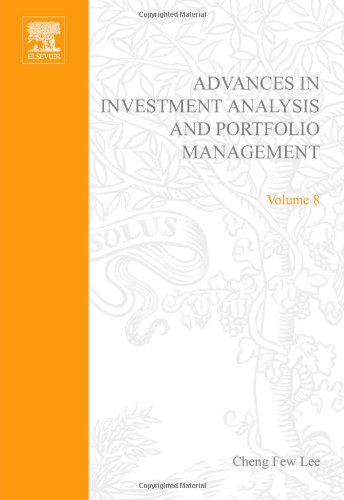 Advances in Investment Analysis and Portfolio Management [Hardcover]