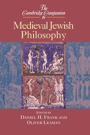 The Cambridge Companion to Medieval Jewish Philosophy [Hardcover]