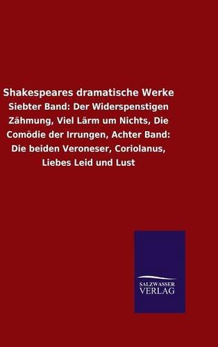 Shakespeares Dramatische Werke (german Edition) [Hardcover]