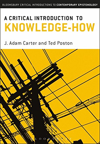 A Critical Introduction to Knowledge-How [Hardcover]