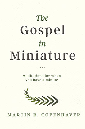 The Gospel in Miniature Meditations for When You Have a Minute [Paperback]