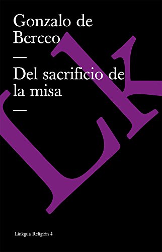 Del sacrificio de la misa [Paperback]