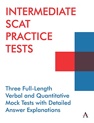 Intermediate SCAT Practice Tests Three Full-Length Verbal and Quantitative Mock [Paperback]