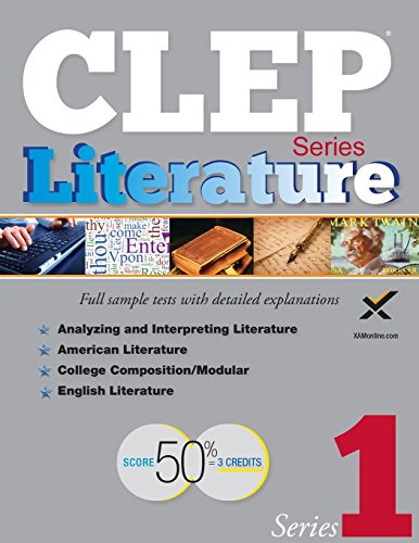 CLEP Literature Series 2017 [Paperback]