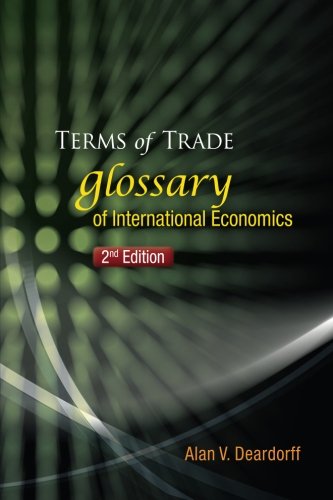 Terms Of Trade  Glossary Of International Economics [Paperback]