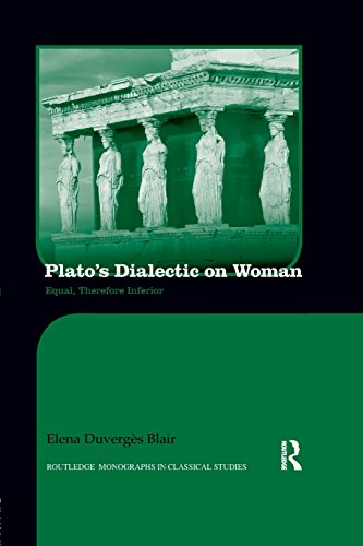 Plato's Dialectic on Woman Equal, Therefore Inferior [Paperback]
