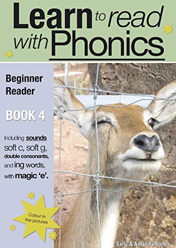 Learn to Read Rapidly with Phonics  Beginner Reader Book 4. a Fun, Colour in Ph [Paperback]