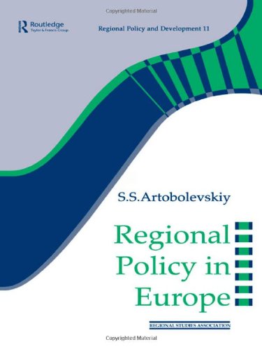 Regional Policy in Europe [Paperback]