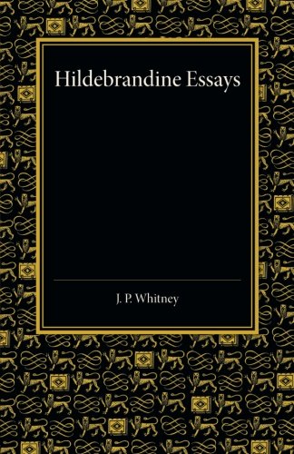 Hildebrandine Essays [Paperback]
