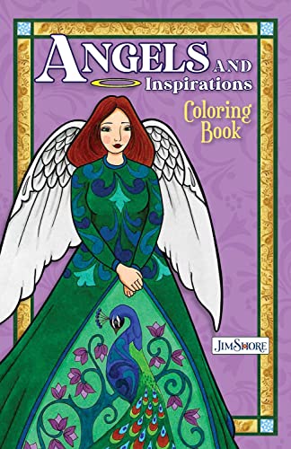 Jim Shore Angels and Inspirations Coloring Book [Paperback]