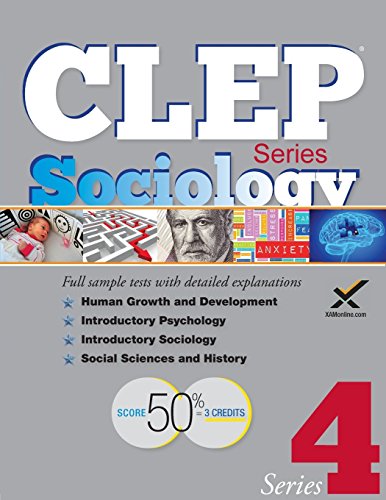 CLEP Sociology Series 2017 [Paperback]
