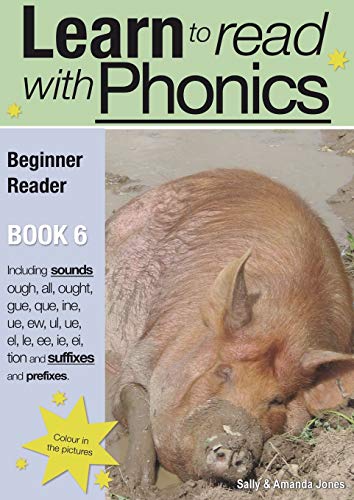 Learn to Read Rapidly with Phonics  Beginner Reader Book 6. a Fun, Colour in Ph [Paperback]
