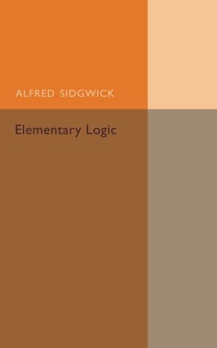 Elementary Logic [Paperback]
