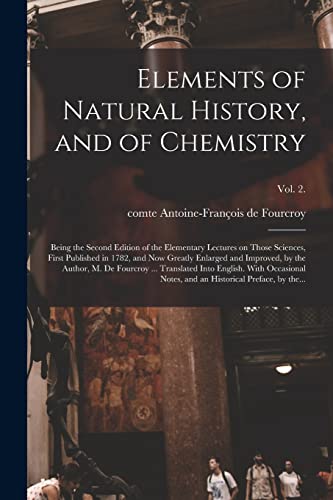 Elements Of Natural History, And Of Chemistry