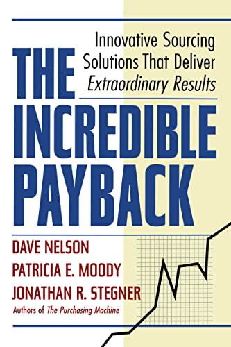 The Incredible Payback Innovative Sourcing Solutions That Deliver Extraordinary [Paperback]