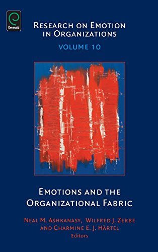 Emotions And The Organizational Fabric (research On Emotion In Organizations) [Hardcover]