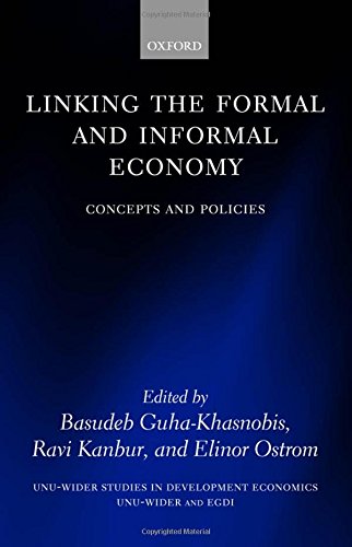 Linking the Formal and Informal Economy Concepts and Policies [Hardcover]