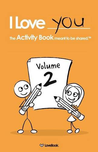 I Love You The Activity Book Meant To Be Shared Volume 2 [Paperback]