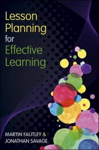 Lesson Planning For Effective Learning [Paperback]