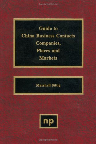 Guide to China Business Contacts Co. [Hardcover]