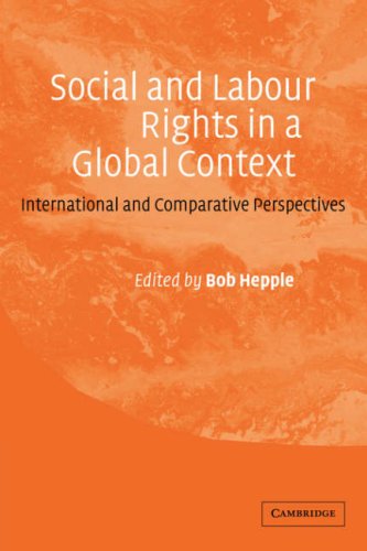 Social and Labour Rights in a Global Context International and Comparative Pers [Paperback]